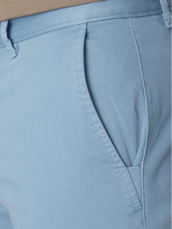 BOSS BOSS Chino nohavice Chino_Slim 50510933 Modrá Slim Fit