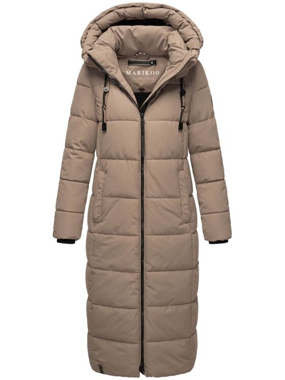 Marikoo Marikoo Kurtka zimowa Nadeshikoo Brązowy Casual Fit