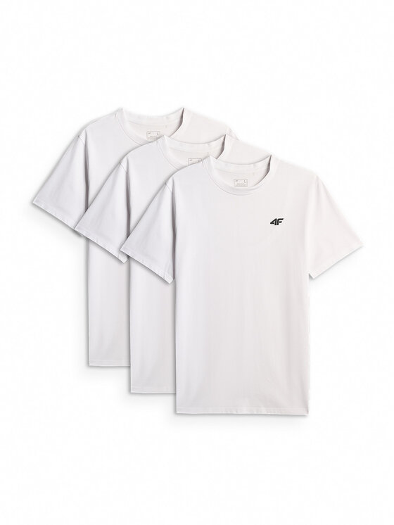 4F 4F T-Shirt NOS Biały Regular Fit