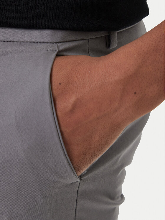 BOSS BOSS Chino nohavice P-Kaiton1 50543945 Sivá Slim Fit