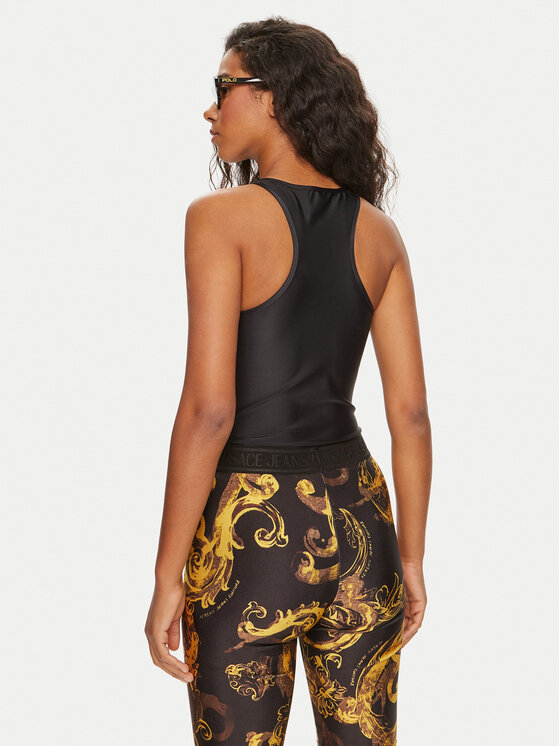 Versace Jeans Couture Versace Jeans Couture Боди 76HAM231 Черен Slim Fit