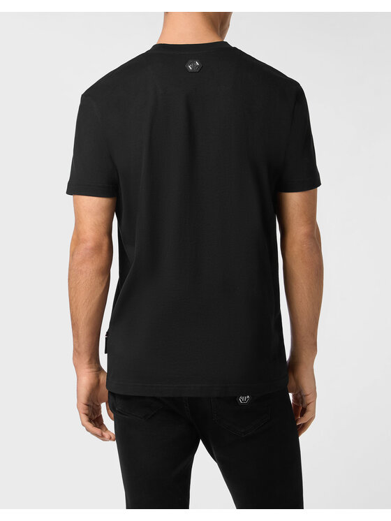 PHILIPP PLEIN PHILIPP PLEIN T-Shirt 27153 Czarny Regular Fit