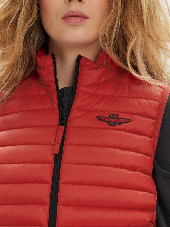 Aeronautica Militare Aeronautica Militare Bodywarmer 241AB2143DCT3246 Rot Regular Fit