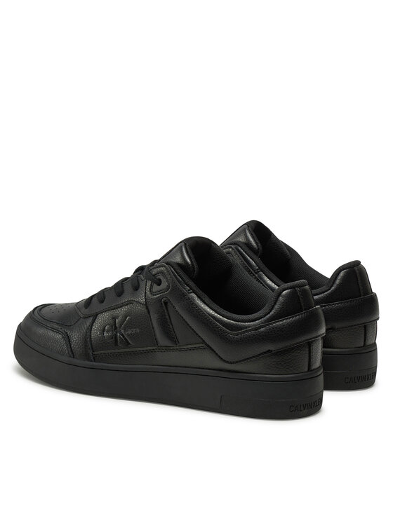 Calvin Klein Jeans Calvin Klein Jeans Tenisice Basket Cup Low Laceup Tumbled YM0YM01150 Crna