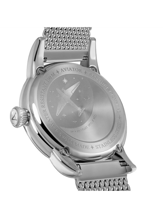 Aviator Aviator Orologio V.1.33.0.250.5 Argento