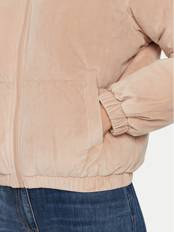 Guess Guess Zimní bunda V4BL03 KBXI2 Béžová Regular Fit