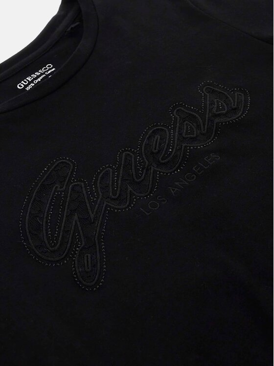 Guess Guess T-Shirt 171123 Czarny Classic Fit