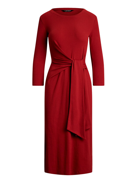 LAUREN RALPH LAUREN LAUREN RALPH LAUREN Vsakodnevna obleka 200973598002 Rdeča Slim Fit