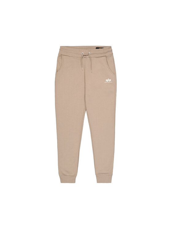 Alpha Industries Alpha Industries Joggery Basic Small Logo Jogger Żółty Slim Fit