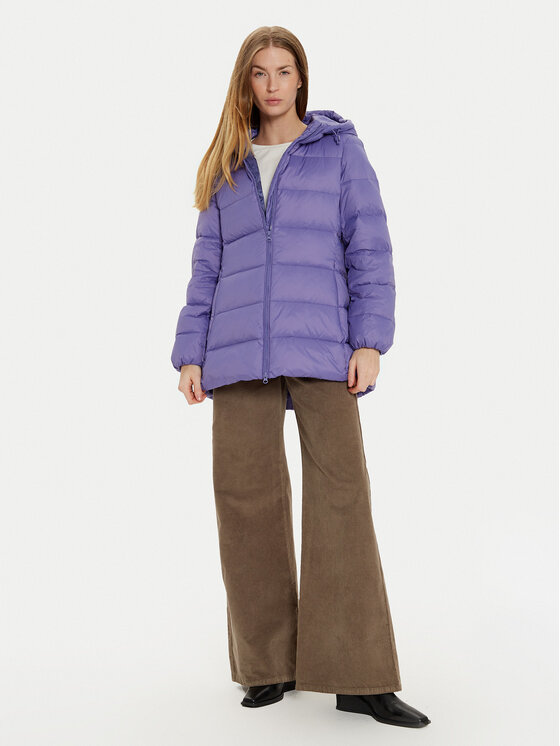 United Colors Of Benetton United Colors Of Benetton Puhovka 2NIWDN06X Vijolična Regular Fit