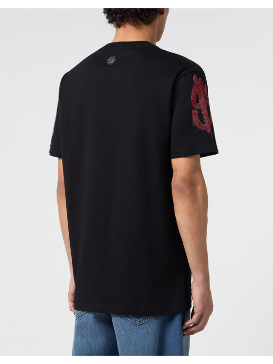 PHILIPP PLEIN PHILIPP PLEIN T-Shirt 31104 Černá Regular Fit