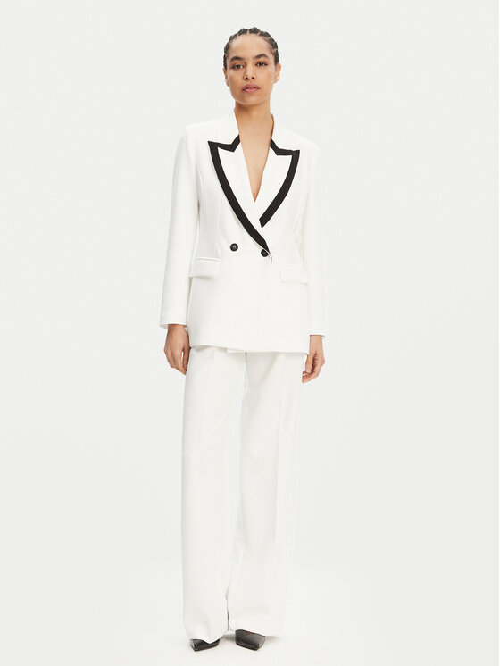 Maryley Maryley Sacou 25EB189/43BN Alb Regular Fit
