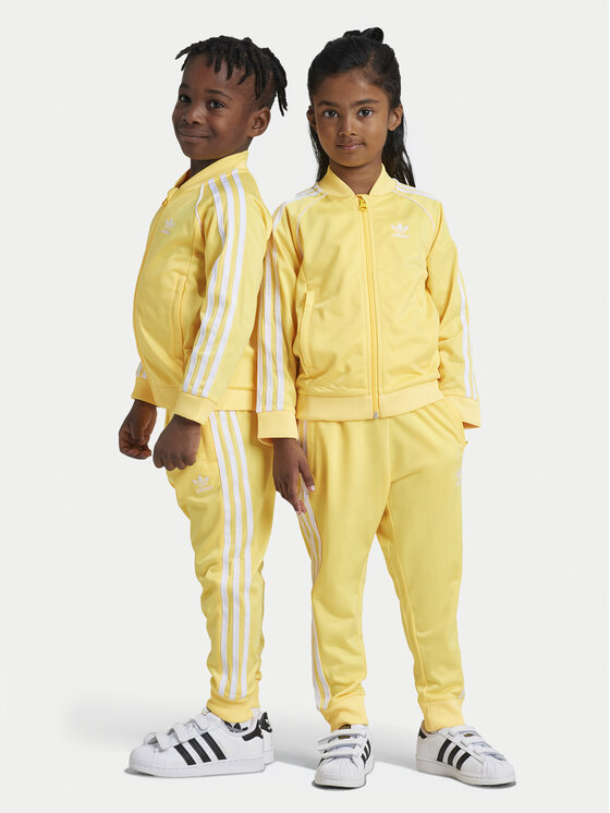 Adidas survetement jaune hot sale
