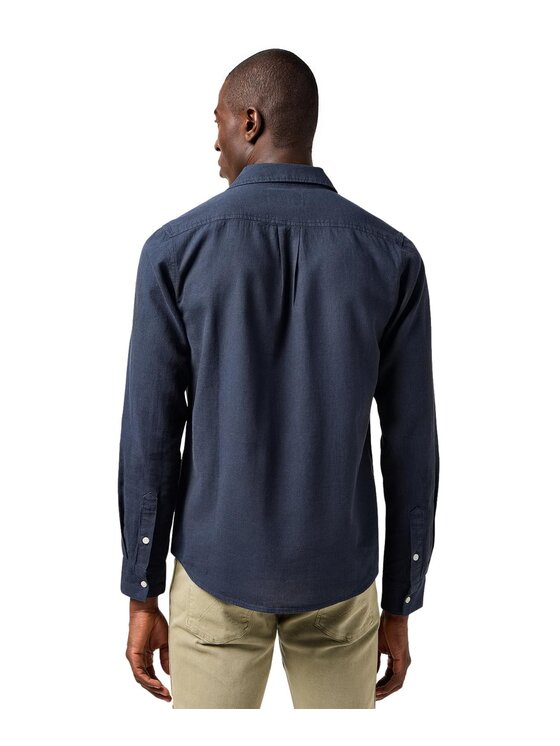 Wrangler Wrangler Koszula 112362751 Granatowy Regular Fit