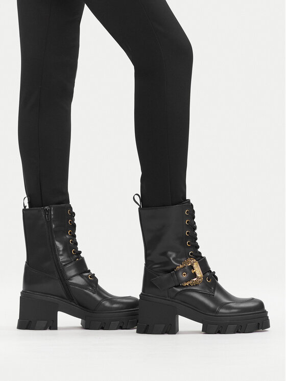 Versace Jeans Couture Versace Jeans Couture Trzewiki 79VA3S86 71570 899 Czarny