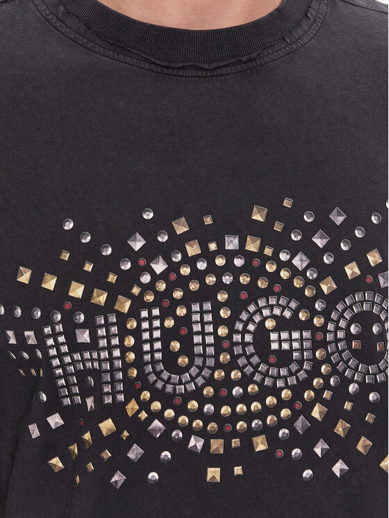 HUGO Hugo T-shirt Dunic 50504534 Nero Relaxed Fit