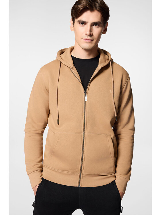 Próchnik Próchnik Bluza PM15 BL073224000015 Beżowy Regular Fit