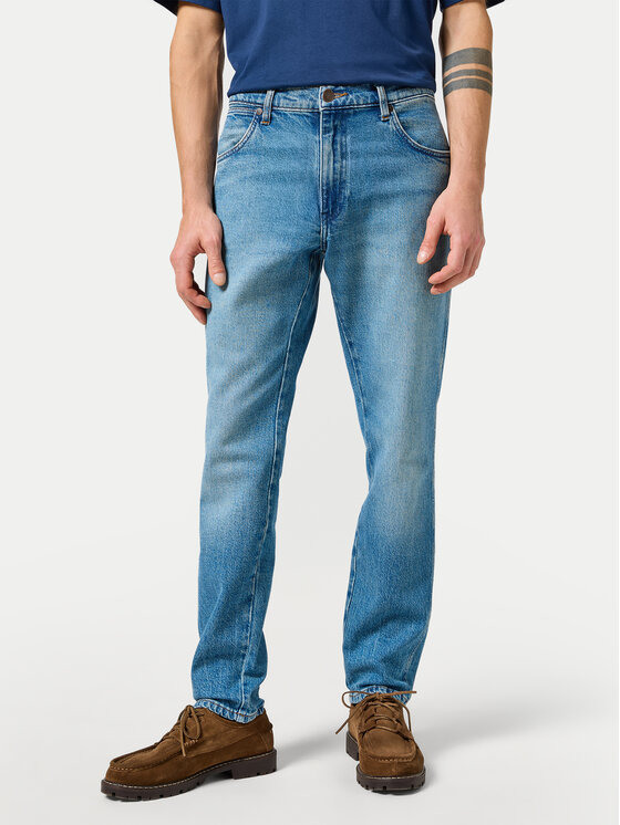 Wrangler Wrangler Farmer River 112356836 Kék Tapered Fit