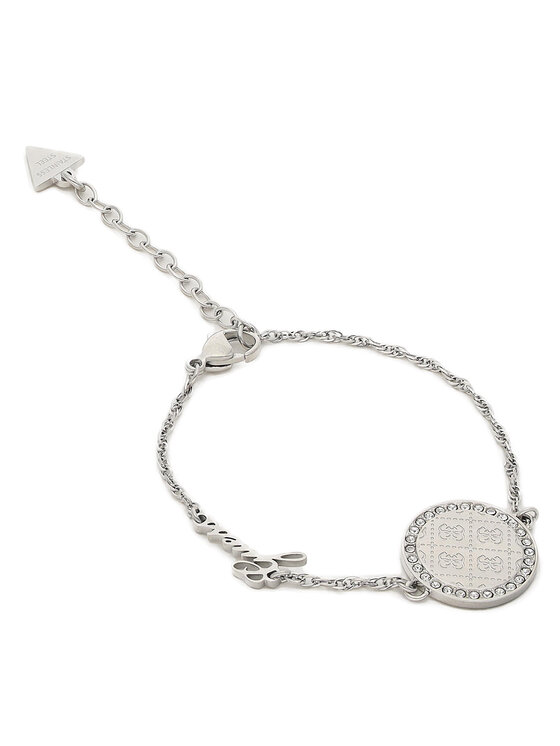 Bransoletka Guess, Srebrny, JUBB01 166JW