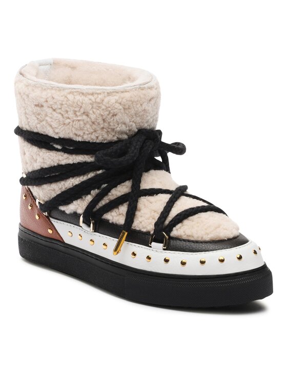 Inuikii Inuikii Schneeschuhe Curly Rock 75102-076 Beige