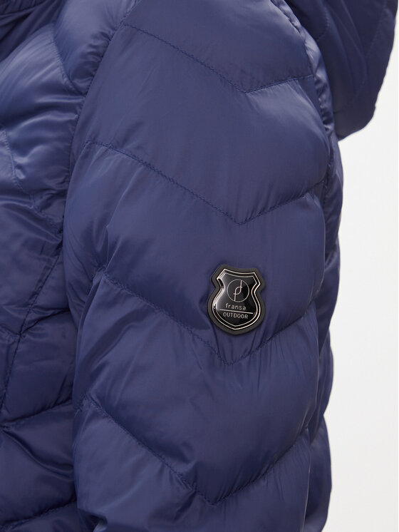 Fransa Fransa Übergangsjacke 20610720 Dunkelblau Regular Fit