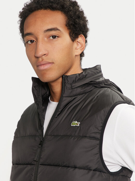 Lacoste Lacoste Жилетка за костюм BH6761 Черен Regular Fit