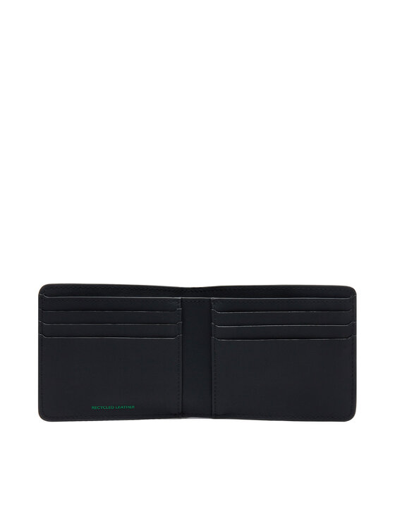 Tommy Jeans Tommy Jeans Didelė Vyriška Piniginė Tjm Heritage Leather Cc Wallet AM0AM13371 Juoda