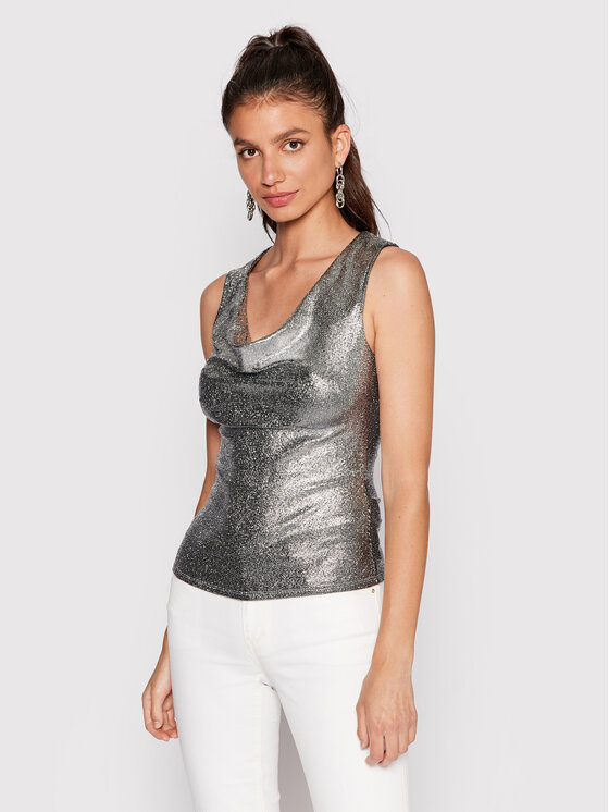 Top W2YP33 KB840 Argento Slim Fit