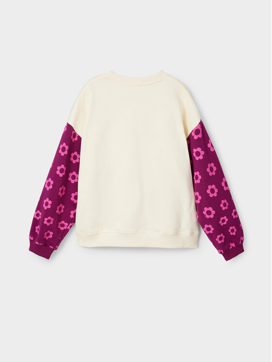 Desigual Desigual Džemperis ar kapuci 23WGSK10 Écru Regular Fit