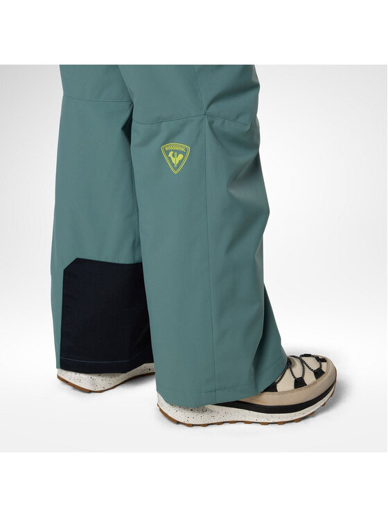 Rossignol Rossignol Spodnie narciarskie Girl Insulated Ski Pant Zielony Regular Fit
