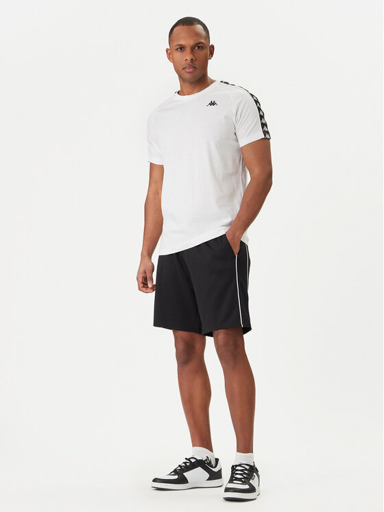 Kappa Kappa T-shirt 303UV10 Bijela Slim Fit