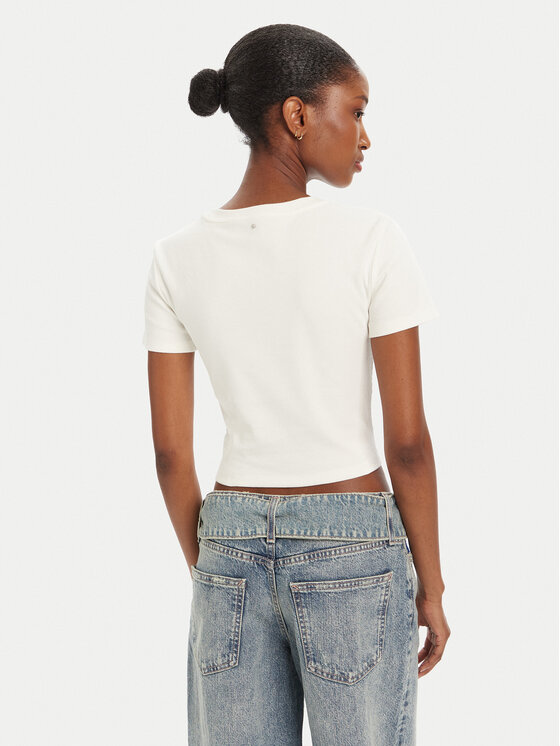 Miss Sixty Miss Sixty T-krekls 6L1SJ4300000 Balts Slim Fit