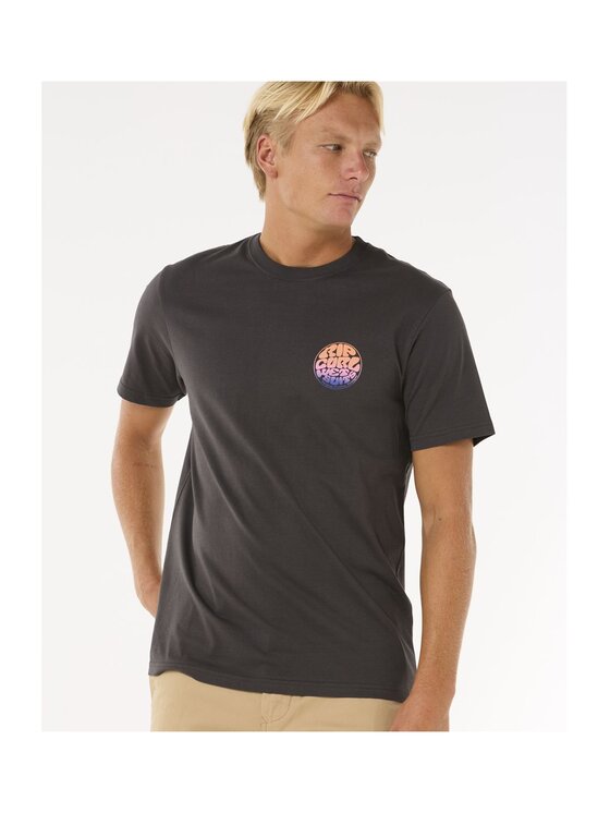 Rip Curl Rip Curl T-Shirt Wettie Passage Icon Tee Czarny Standard Fit