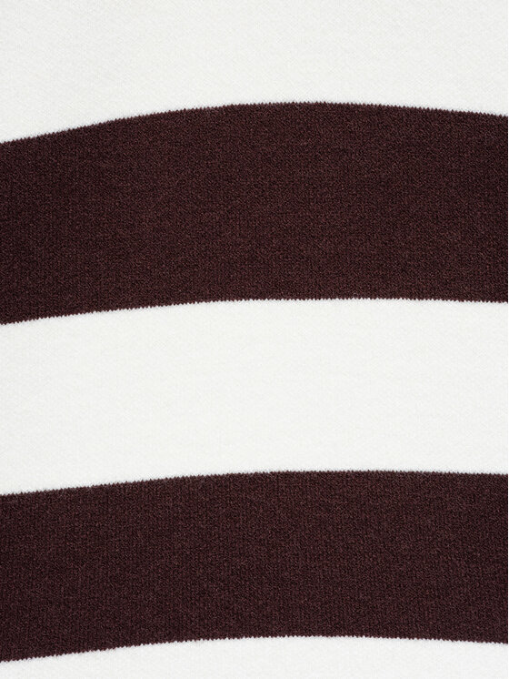 Ombre Ombre Sweter OW-SW-E0045 Brązowy Relaxed Fit