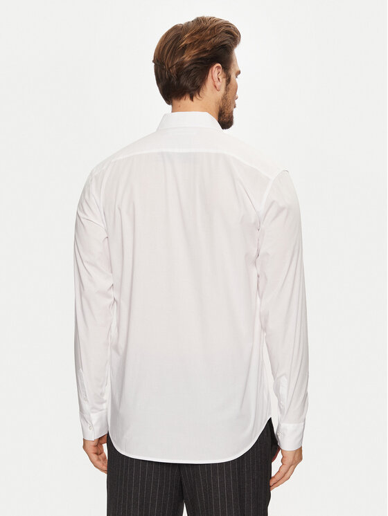 KARL LAGERFELD KARL LAGERFELD Marškiniai 605911 551671 Balta Regular Fit