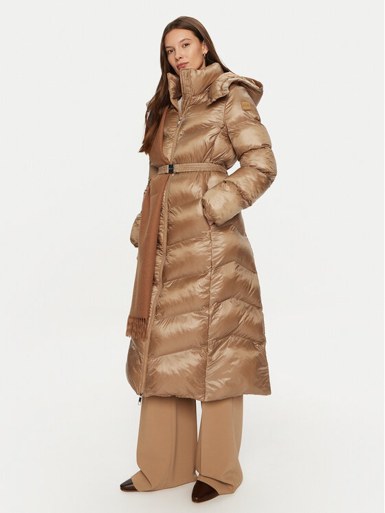 BOSS BOSS Зимно яке Pamaxi3 50524624 Бежов Regular Fit