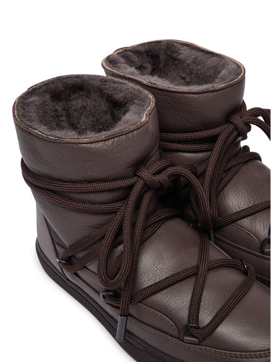 Inuikii Inuikii Škornji za sneg Full Leather 75202-087 Rjava
