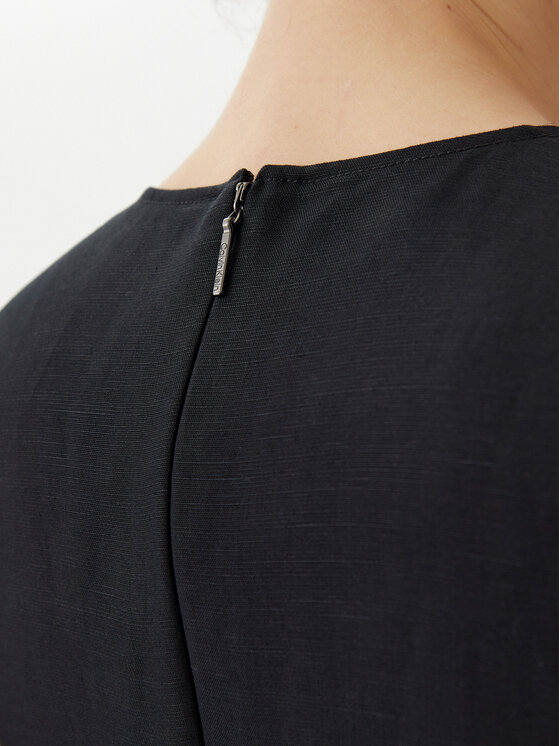 Calvin Klein Calvin Klein Rochie de vară K20K208424 Negru Regular Fit