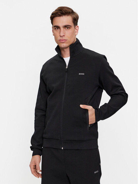 BOSS Boss Mikina Skaz 1 50504730 Černá Regular Fit