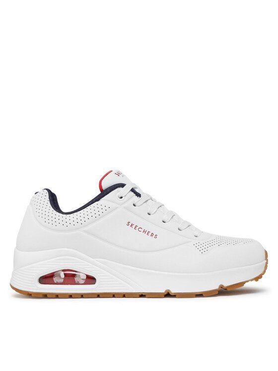 Skechers Skechers Sportcipők Uno Stand On Air 52458/WNVR Fehér