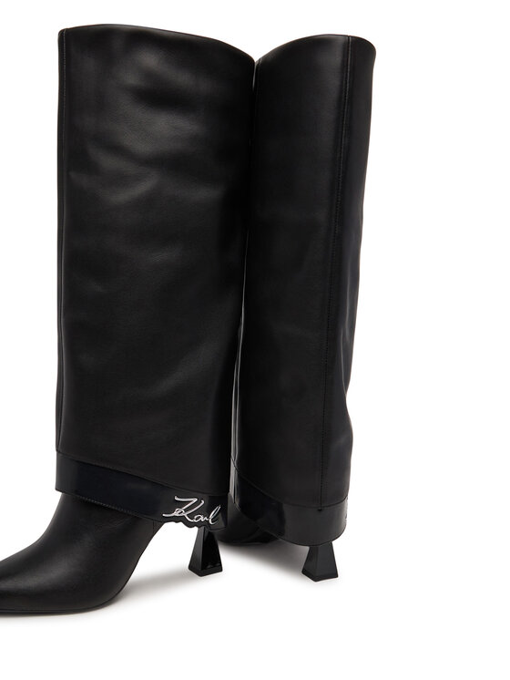 KARL LAGERFELD KARL LAGERFELD Kozaki KL32081 Czarny