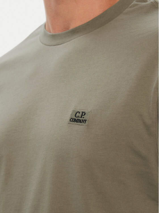 C.P. Company C.P. Company T-Shirt 21CMTS726A005100W Beżowy Regular Fit