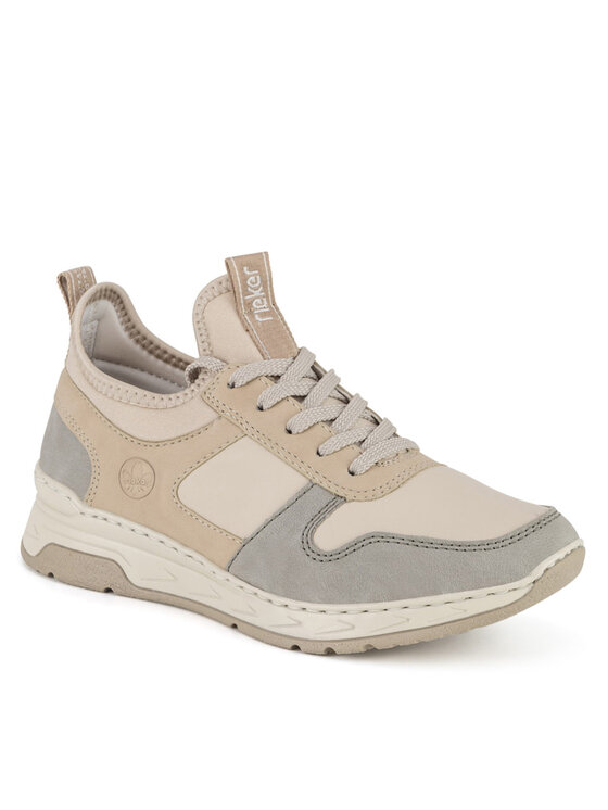 Rieker Rieker Sneakersy M0058-60 Béžová