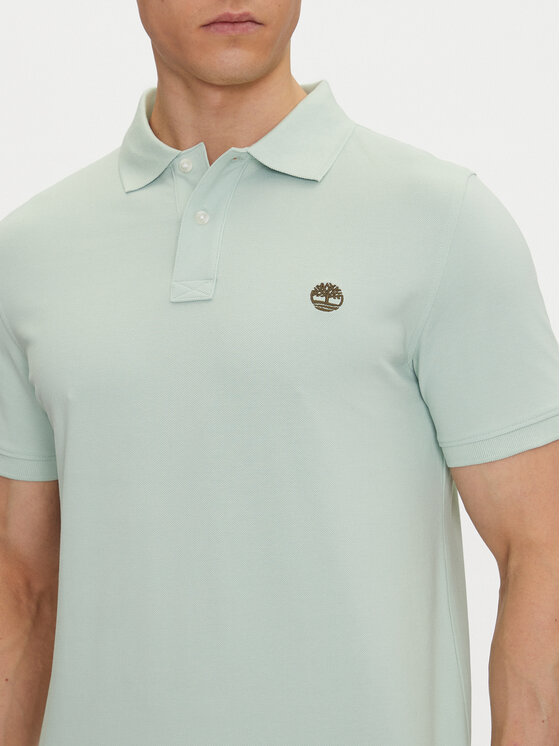 Timberland Timberland Polo TB0A6VDP Zielony Regular Fit