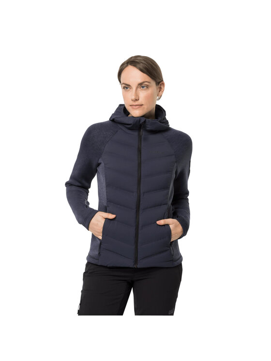 Jack Wolfskin Jack Wolfskin Giacca di transizione Jack Wolfskin Tasman Jkt W Nero Regular Fit