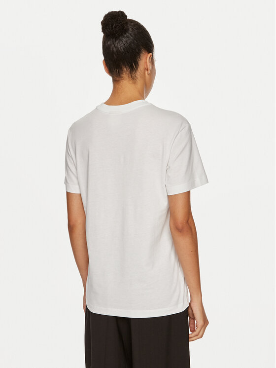Calvin Klein Calvin Klein T-shirt Nano Logo K20K207519 Bianco Regular Fit