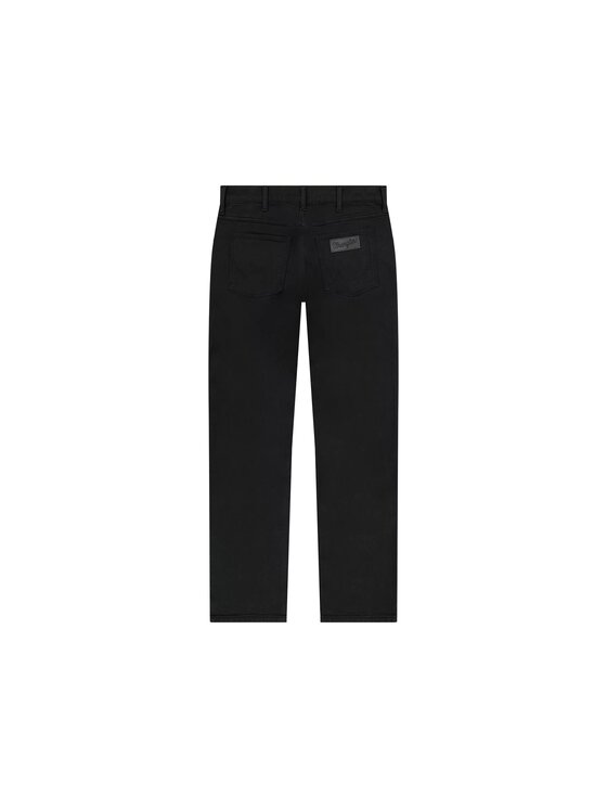 Wrangler Wrangler Jeansy 112362309 Czarny Straight Fit
