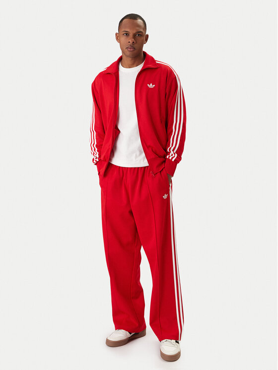adidas adidas Bluză adicolor Firebird KE0788 Roșu Loose Fit