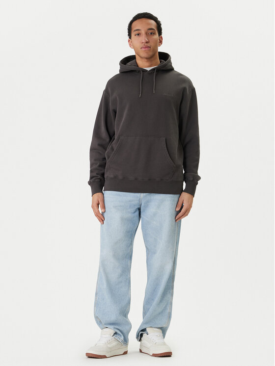 Element Element Μπλούζα Lowecase Pigment ELYFT00173 Μαύρο Regular Fit