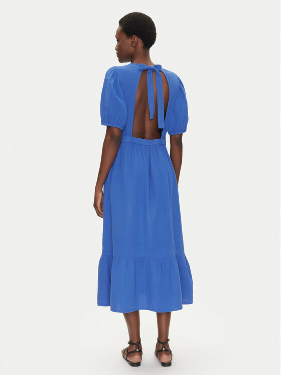 Gap Gap Každodenné šaty 717787-00 Modrá Regular Fit